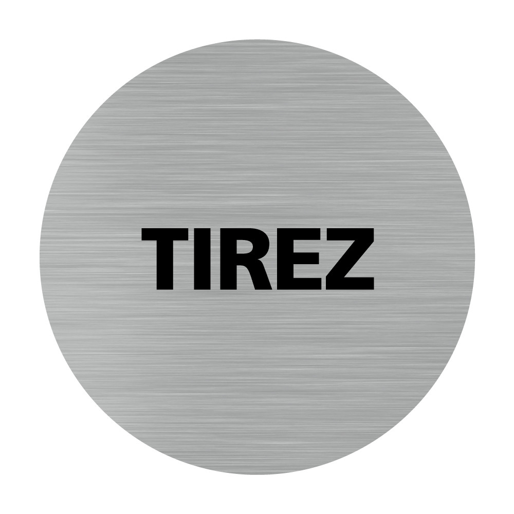 Plaque tirez