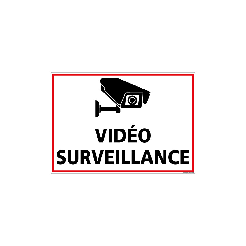 PANNEAU VIDEOSURVEILLANCE (G1437)