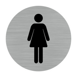 Plaque pictogramme femme