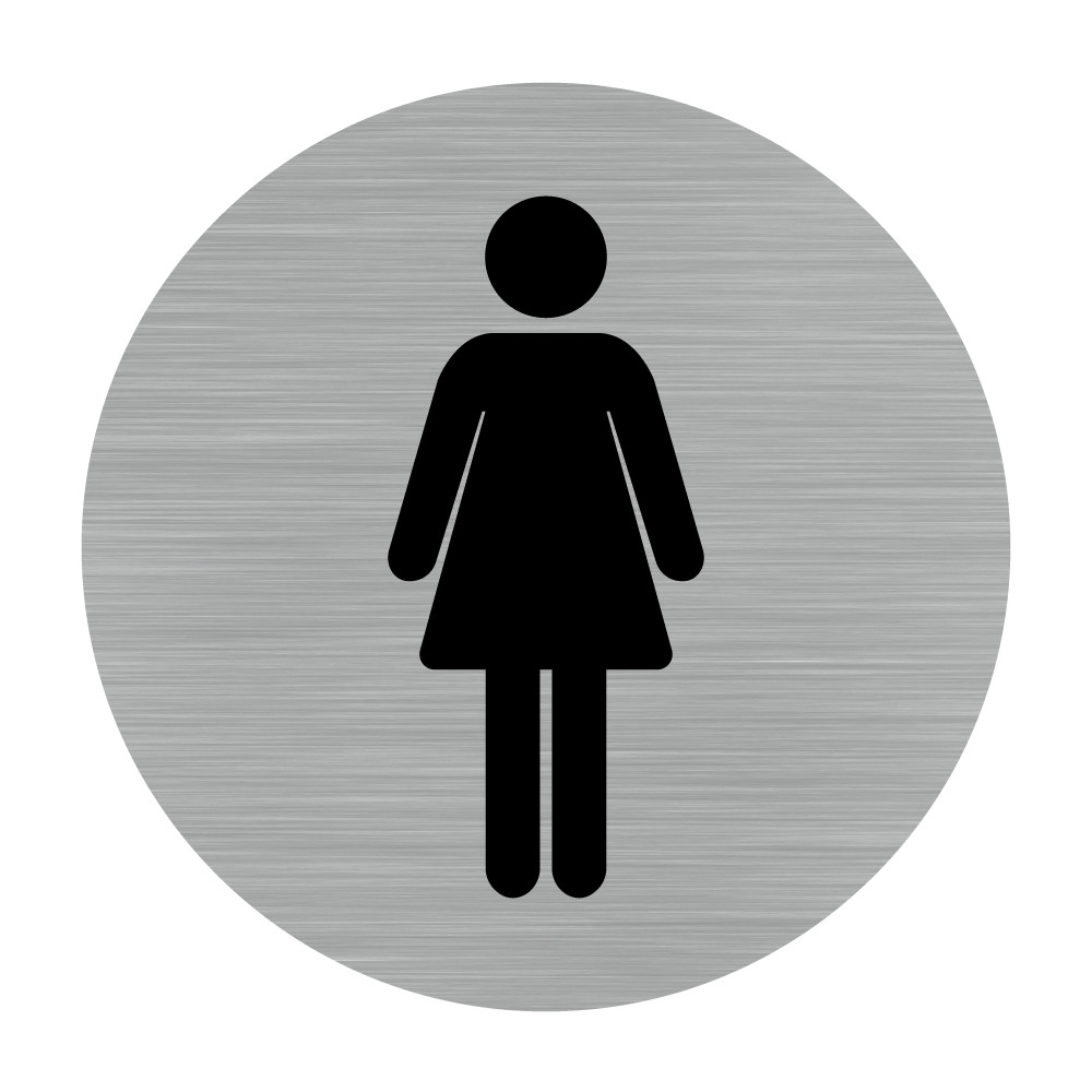 Plaque pictogramme femme