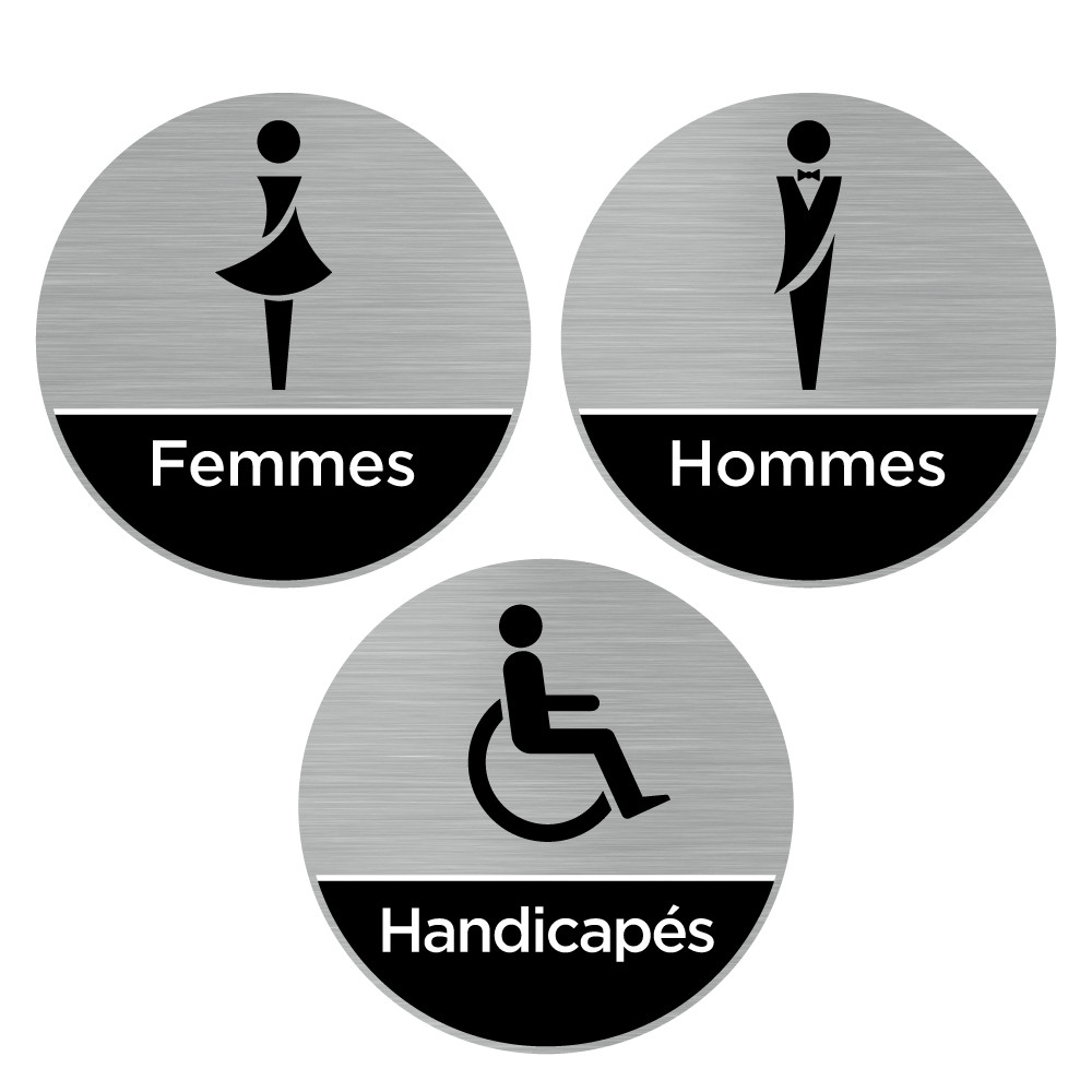 Pictogramme Toilettes plaque de porte Pictogramme Toilettes plaque de porte