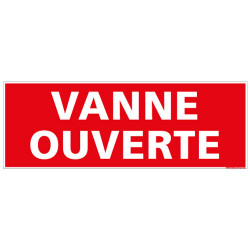 PANNEAU VANNE OUVERTE (K0357)