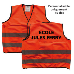 GILET DE SECURITE POUR ENFANTS A PERSONNALISER (WGILENF)