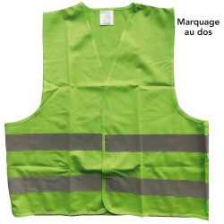 Gilet fluo Évacuation