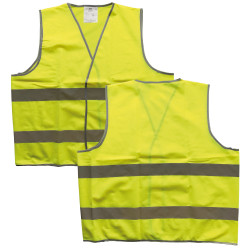 gilet fluo basic jaune