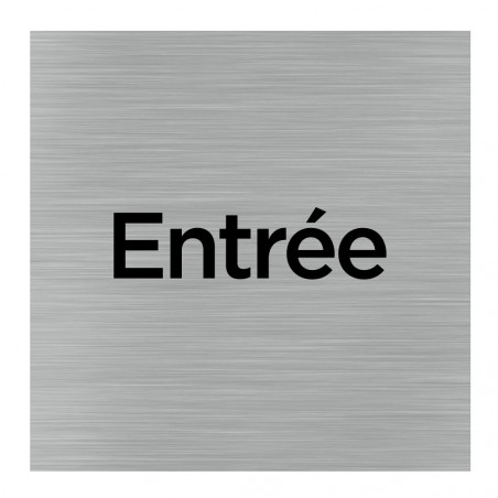 Plaque De Choc De Porte En Aluminium Zaplyte - 8 X 4 Pouces - Pour Porte D'entrée