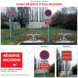 Kit point reserve d'eau incendie (W0173A)