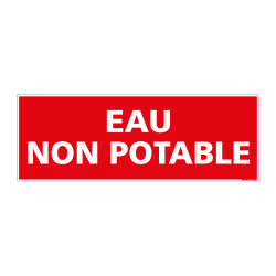 PANNEAU DE SIGNALISATION - EAU NON POTABLE (D0766)