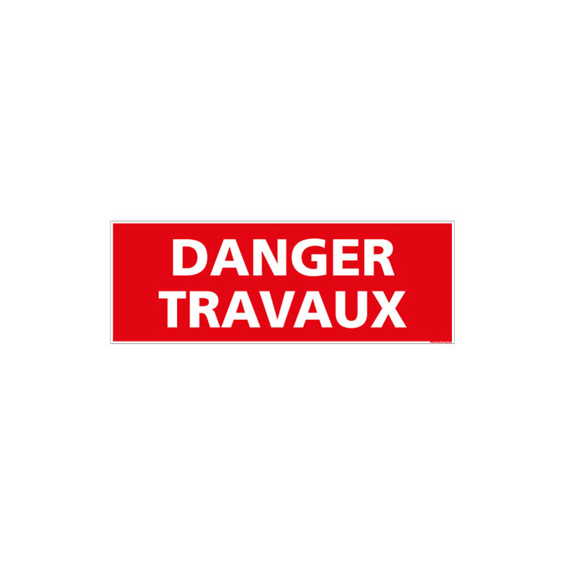 PANNEAU DANGER TRAVAUX (D0772)