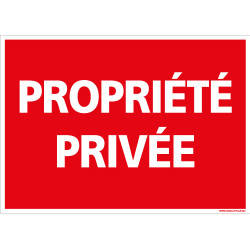 Panneau PROPRIETE PRIVEE (D0782)