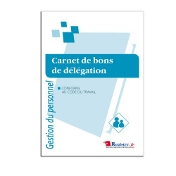 carnets de bons de délégations