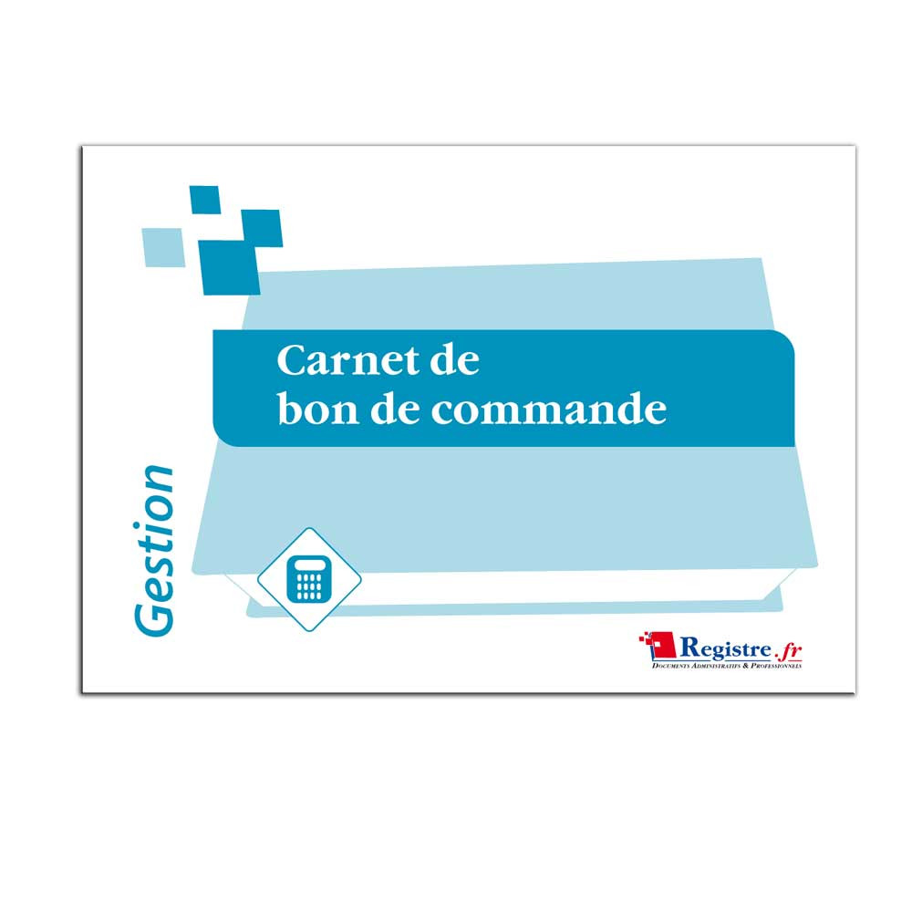 carnet de bon de commande carnet de bon de commande