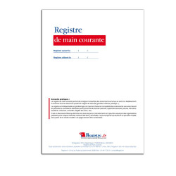 Registre de main courante, conseils pratiques