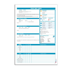 carnet état des lieux, entrée, sortie