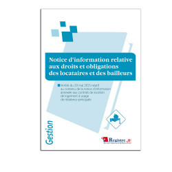 notice d'information relative aux droits et obligations des locataires et des bailleurs