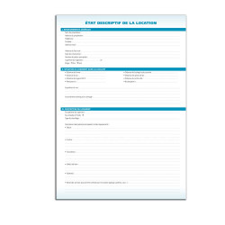 état descriptif de la location