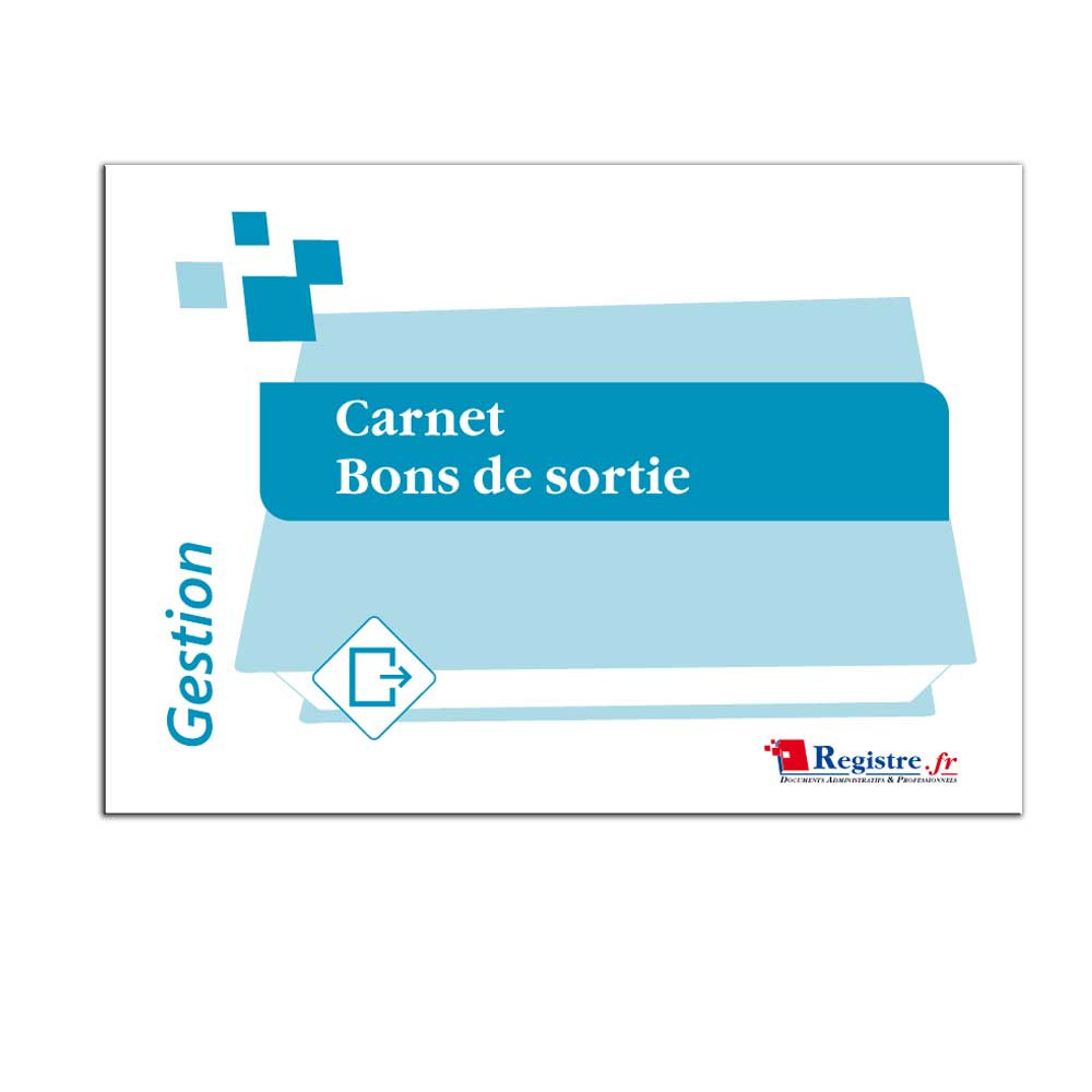 carnet bons de sortie