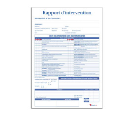 rapport d'intervention