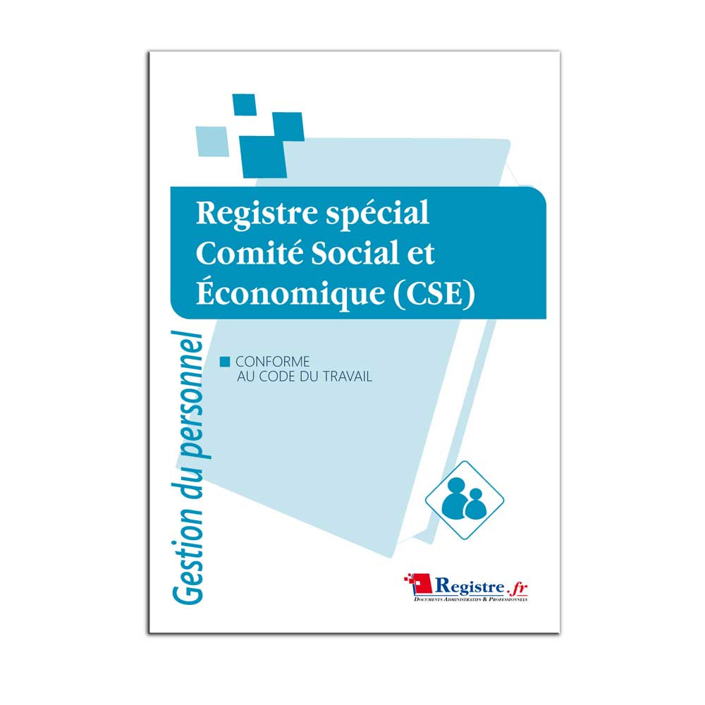 registre spécial comité social et économique