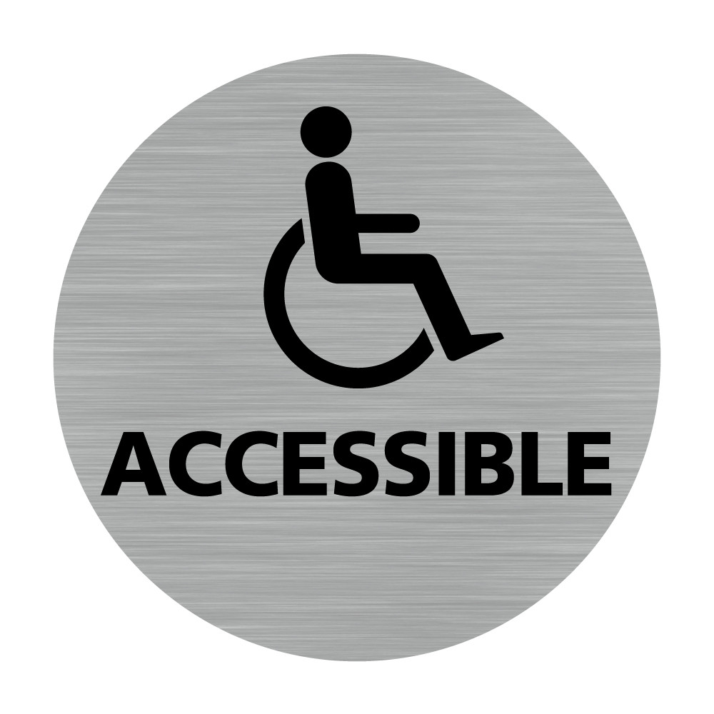 Plaque PMR accessible Plaque PMR accessible