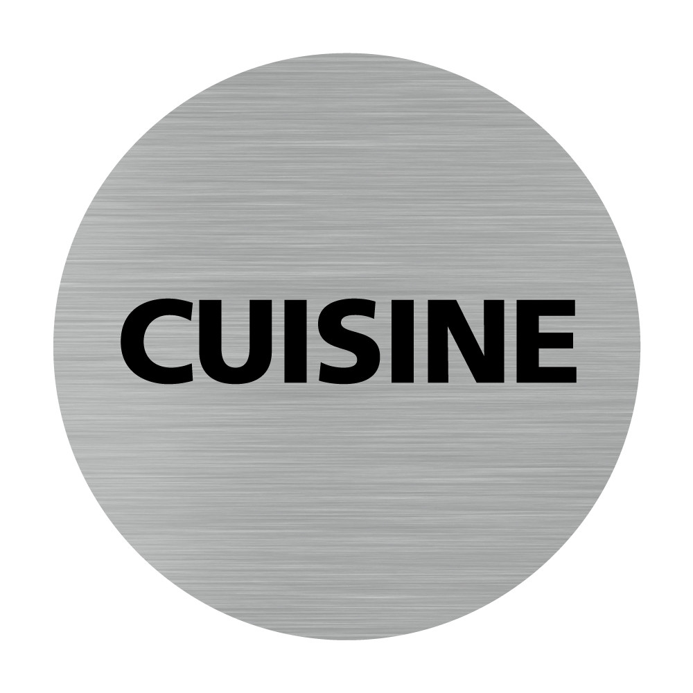 Plaque chiffre cuisine