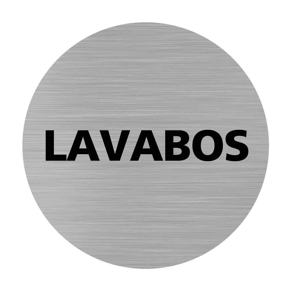 Plaque chiffre lavabos