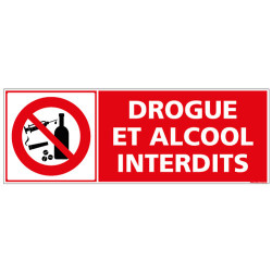 PANNEAU INTERDICTION AUX SUBSTANCES ILLICITES (D1077)