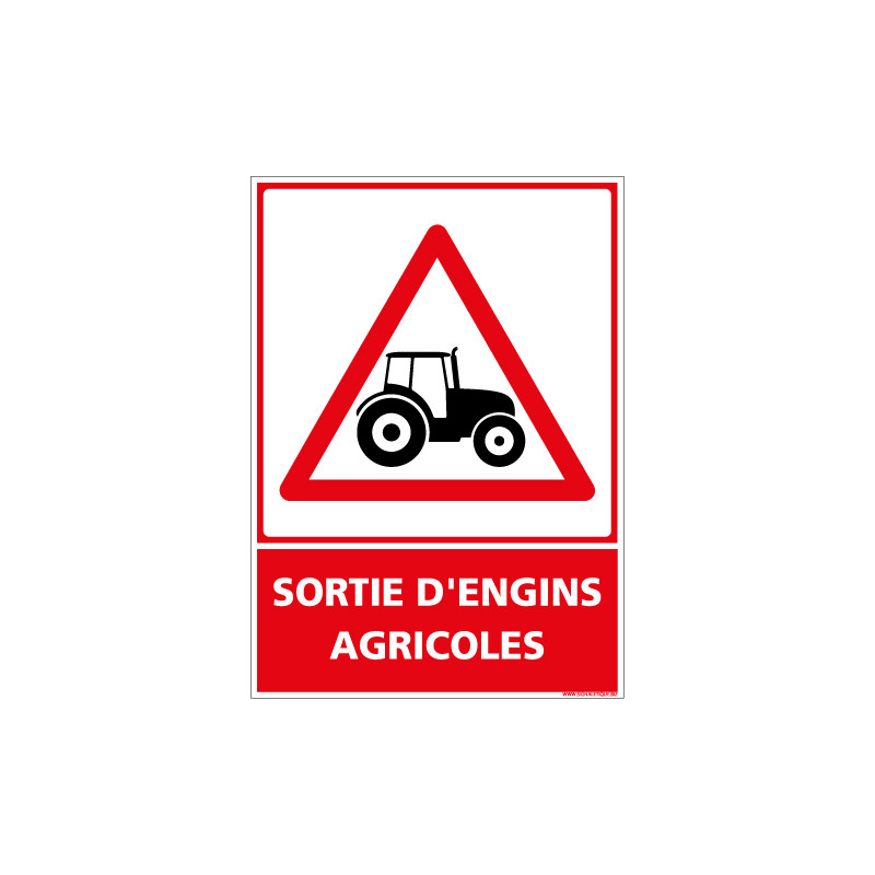 PANNEAU SORTIE D ENGIN AGRICOLE D1107 PANNEAU SORTIE D ENGIN AGRICOLE D1107