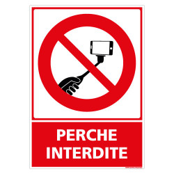 PANNEAU PERCHE INTERDITE (D1118)