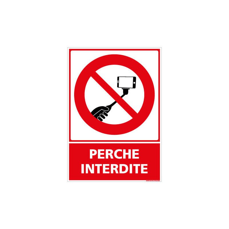 PANNEAU PERCHE INTERDITE (D1118)