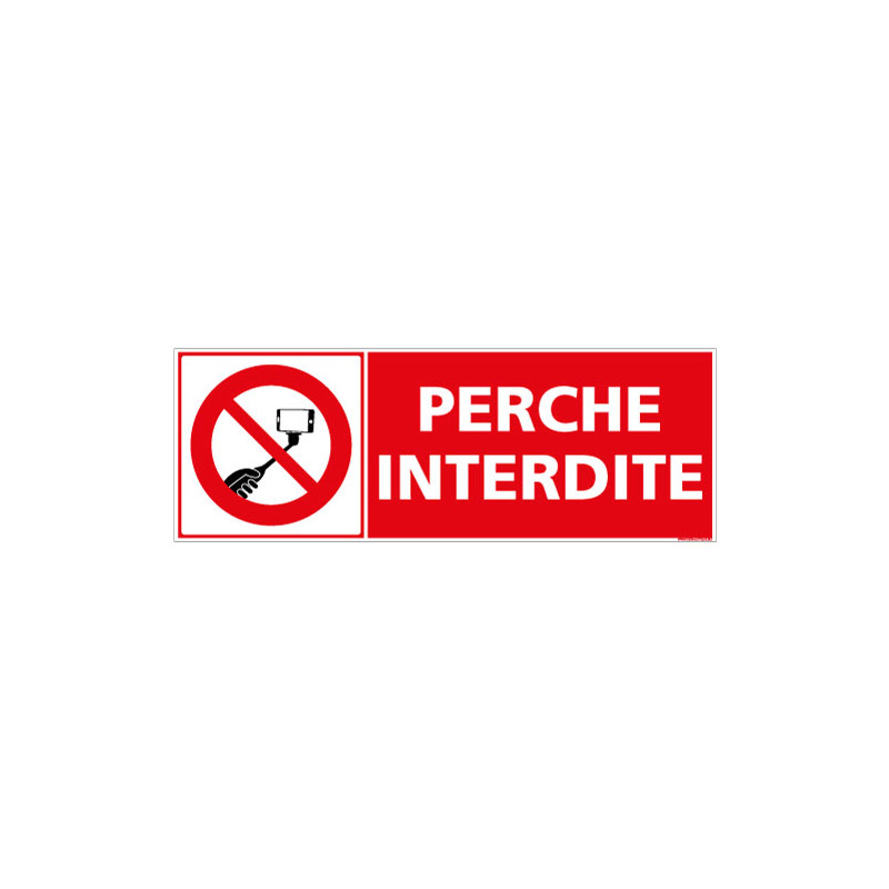 PANNEAU PERCHE INTERDITE (D1119)