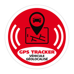 adhésif véhicule équipé d'un GPS tracker