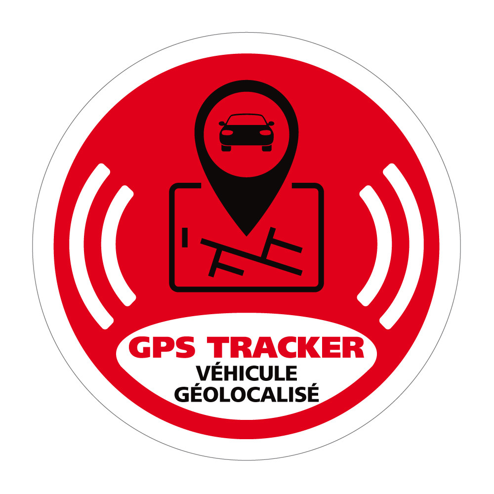 adhésif véhicule équipé d'un GPS tracker