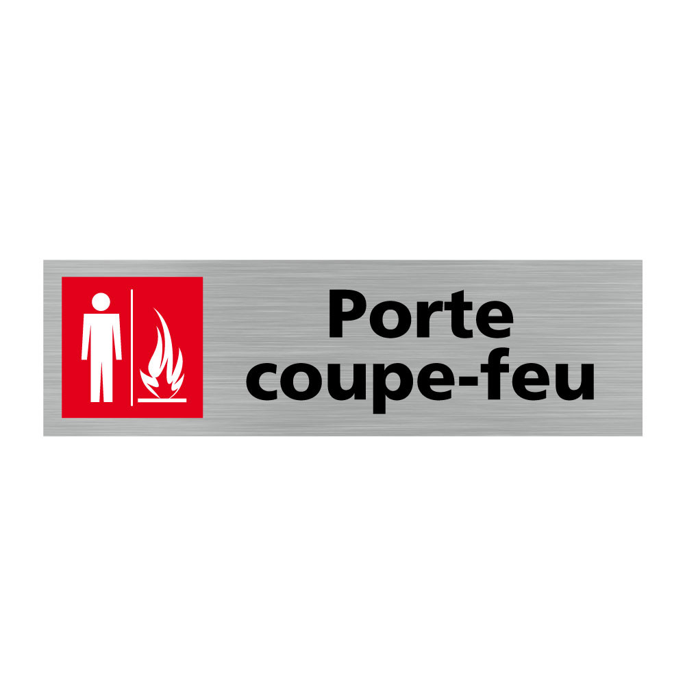 Plaque de porte rectangulaire porte coupe-feu Plaque de porte rectangulaire porte coupe-feu