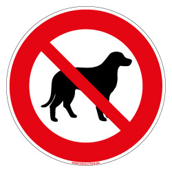 PANNEAU CHIEN D'AVEUGLE ET D'ASSISTANCE UNIQUEMENT (D1224)