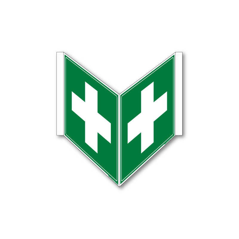 PANNEAU PREMIER SECOURS TRIDIMENSIONNEL (B0060-TRI) PANNEAU PREMIER SECOURS TRIDIMENSIONNEL (B0060-TRI)
