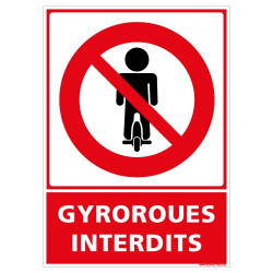 PANNEAU GYROROUES INTERDITS (D1260)