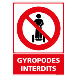 PANNEAU GYROPODES INTERDITS (D1266)