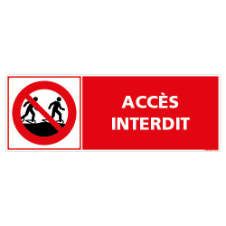 PANNEAU ACCES INTERDIT (D1297)