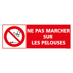 PANNEAU NE PAS MARCHER SUR LES PELOUSES (D1323)