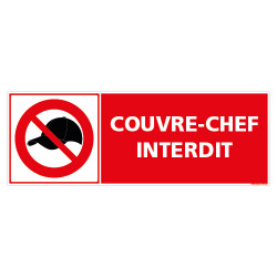 PANNEAU COUVRE CHEF INTERDIT (D1326)