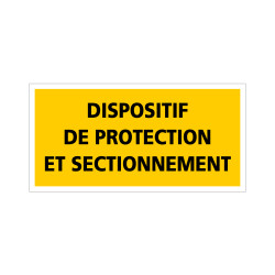 Dispositif de protection et sectionnement