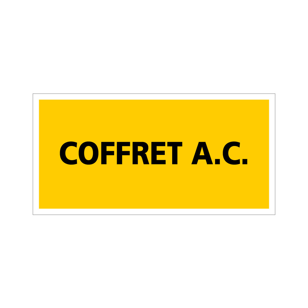 Coffret A.C. Coffret A.C.