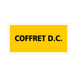 Coffret D.C.