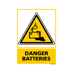 Danger batteries