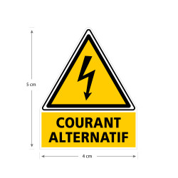 signalétique photovoltaïque courant alternatif