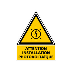 Attention Installation Photovoltaïque