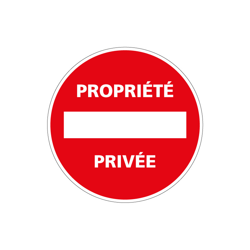 PANNEAU INTERDICTION DE STATIONNER 24H/24H 7/7 (L0022)