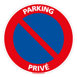 PANNEAU PARKING PRIVE (L0299)