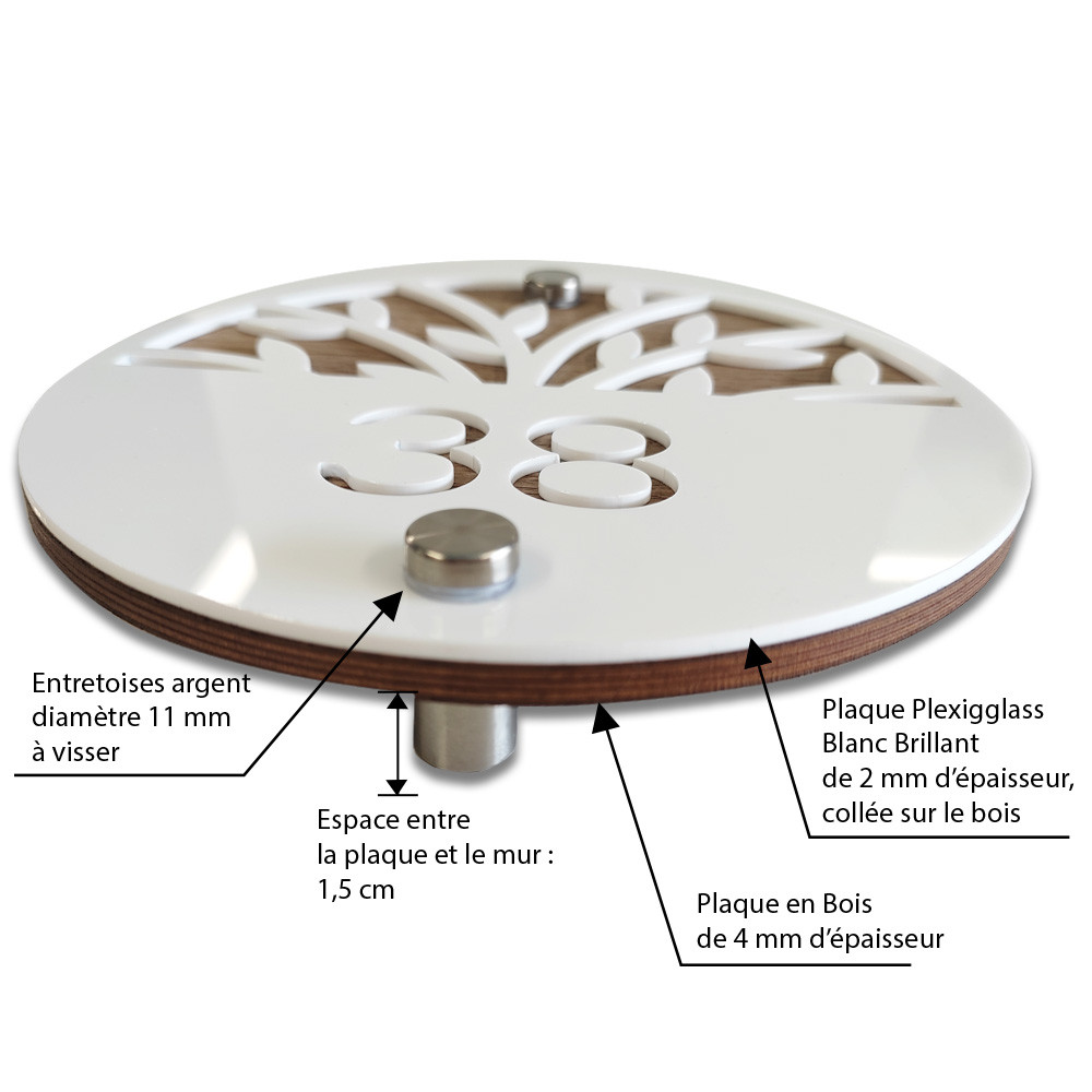 Plaque De Numéro De Maison En émail 55 – Choisissez Votre Numéro